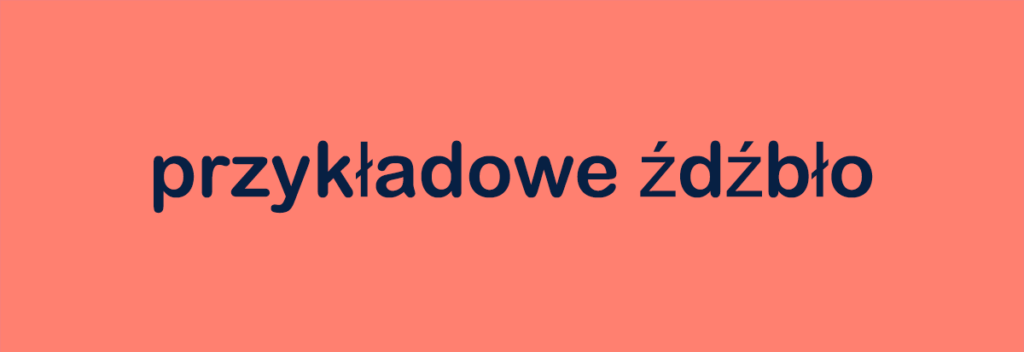 fonty z polskimi znakami